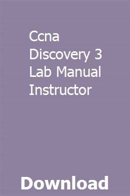 Ccna 3 Lab Manual Instructor Version